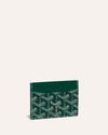 Green Goyard Saint-Sulpice Card Holder